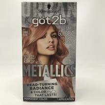 Got2b Metallic Permanent Hair Color, Gilded Rose - $28.06