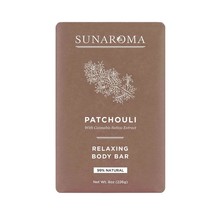 SUNAROMA Natural Skin Care Soap: Patchouli, Coconut. Peppermint, Goats Milk (Pac - £41.46 GBP