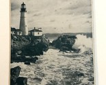 1930s Portland Maine Camera Di Commerce Pubblicità Viaggio Mappa Brochure - $20.43
