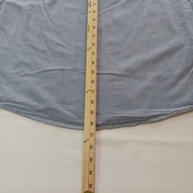 George Button-Down Collar Men's Blue Cotton Shirt Short Sleeve Size L (42-44) image 11
