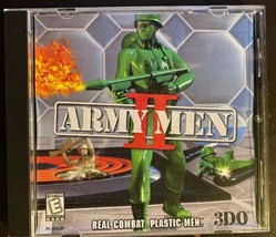 Army Men II (Army Men 2) PC Computer Video Game 3DO Real Combat Plastic Men - £3.98 GBP