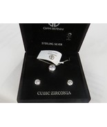 Giani Bernini 2-Pc. Cubic Zirconia Pendant Necklace &amp; Stud Earrings Set - $45.43