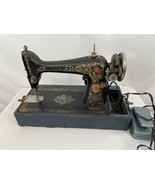 Antique Singer Vintage 1910 Model #G5956491 Sewing Machine With Case - £395.68 GBP