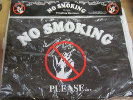 NEW No Smoking Please Coughing Doormat Step On Pressure Activated Gag Joke - £5.47 GBP
