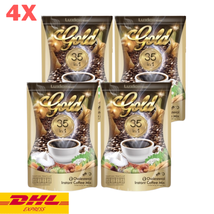 4X Luxica Gold Instant Coffee Mix 35 in 1 Herbal for Health No Sugar Nat... - $106.01