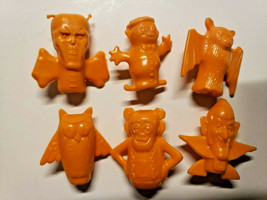 Vintage Boo Berry Count Chocula Frankenberry Pencil Toppers General Mills Orange - £13.62 GBP