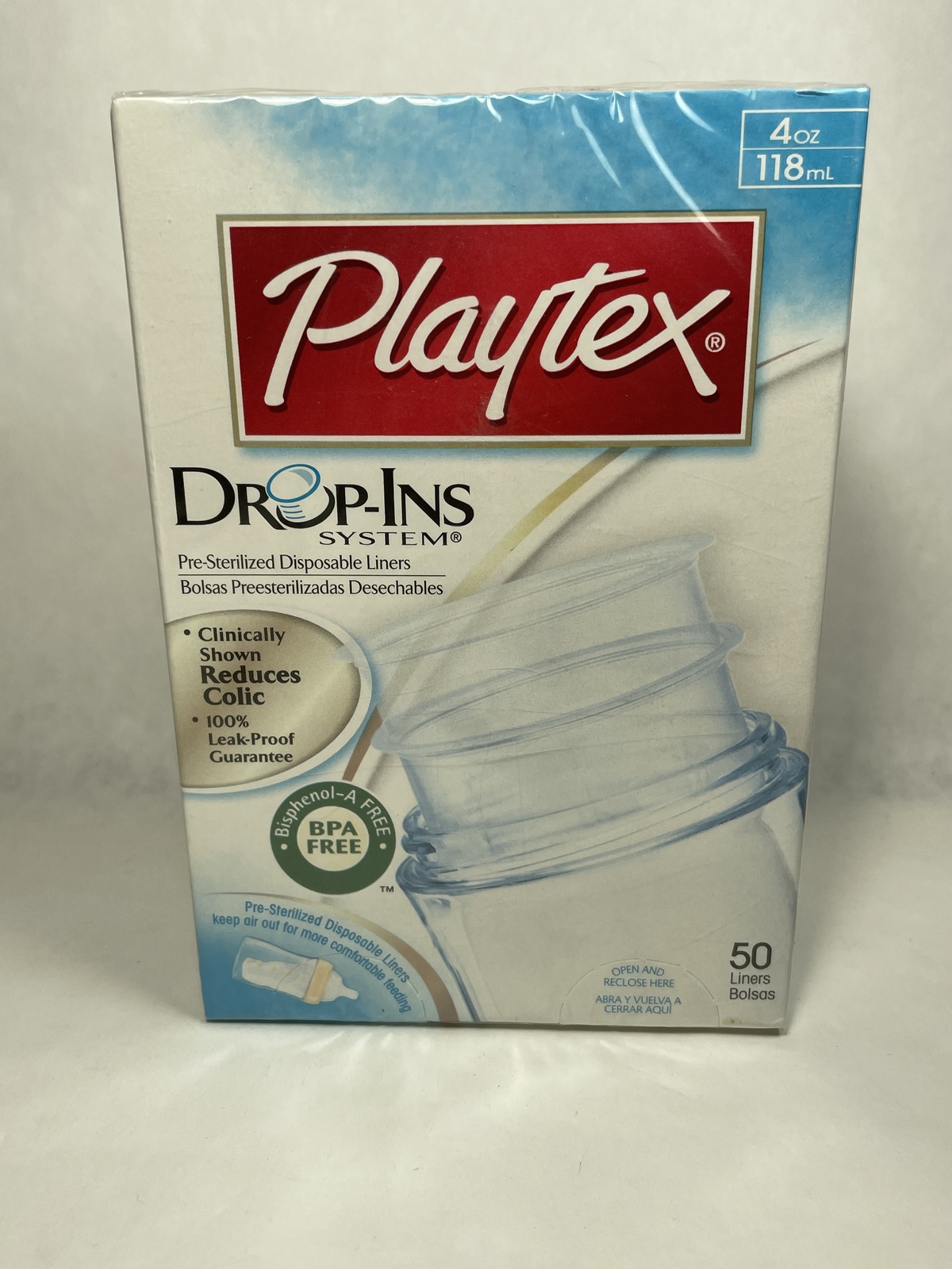 Playtex Baby Nurser Drop-Ins Pre-Sterilized Disposable Bottle Liners 4 o... - $25.00