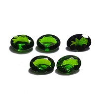 3.403 TCW 100% Natural Chrome diopside Oval Faceted Best Quality Gem By DVG - $587.99