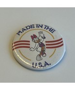 Vintage 1986 Disney DAISY DUCK &quot;Made in the USA&quot; Pin Back 2 1/4&quot; Button! - £5.97 GBP