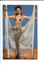 PIN-UP GIRL-ARCADE CARD-1940-WOMAN Posing On Poles Vg - £17.11 GBP