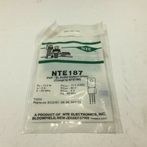 (5) NTE NTE187 Silicon PNP Transistors General Purpose Output - Lot of 5 - $14.99