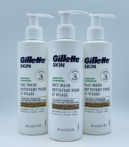 3 x Gillette Skin Comforting Sensitive Face Wash Gentle on Skin 7.6 oz Free Ship - £20.53 GBP