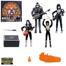 KISS Band - Psycho Circus 3 3/4&quot; Action Figure Box Set Convention Exclusive - £149.77 GBP