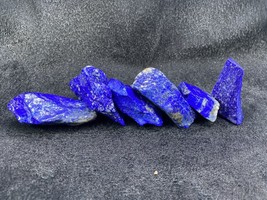 Lapis Lazuli Rough Raw Premium grade AAA cabs cutter gemstone crystals 352gm L12 - £76.91 GBP