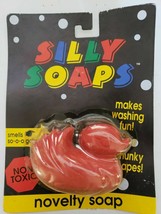 Vintage Silly Soaps Novelty Soap Non Toxic New Old Stock Red Duck U164 - £6.38 GBP