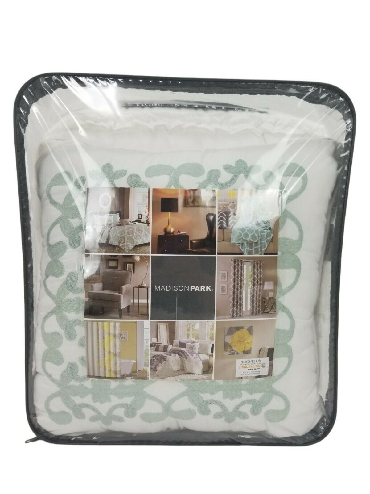 Madison Park Celeste White Ruffle Cal-King Coverlet Set w/ Decorative Pillow - $69.29