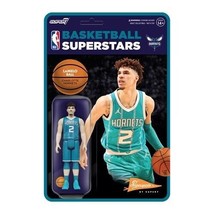 NEW SEALED 2022 Super7 NBA Lamelo Ball Hornets ReAction Action Figure - £19.35 GBP