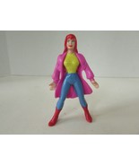 1995 Marvel Spiderman Mary Jane Watson Girlfriend Girl 3.25&quot; Toy Figure - $71.97 MXN