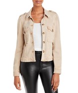 Paige Women&#39;s Beige Pacey Utility Layering Top Shirt Jacket B4HP $249 - £83.69 GBP