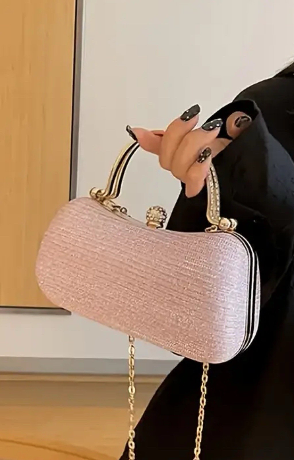 Elegant  Purse with Rhinestone Clutch Bag Purse - $29.00