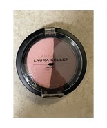 NEW Laura Geller Duo Eyeshadow &quot;Plum Mist&quot; .12oz w/2 sided Brush # 17 - £10.74 GBP