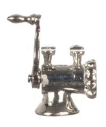 Dollhouse Miniature - Metal Meat Grinder - 1:12 Scale - £7.04 GBP