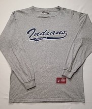 CSA Vintage Y2K Sz M Cleveland Indians Chief Wahoo Long Sleeve T-Shirt MLB Retro - £14.76 GBP