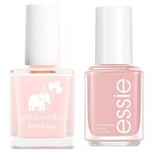 essie Salon-Quality Vegan Nail Polish &amp; ella+mila Nail Polish 2 Pack - £12.43 GBP