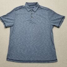 Tommy Bahama Polo Shirt Mens Medium Blue Striped Short Sleeve Button Up ... - €14,47 EUR