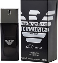 Giorgio Armani Emporio Diamond Carat Edt, Black, 1.7 Ounces - £52.28 GBP