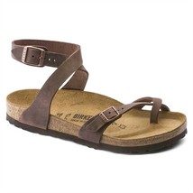 Birkenstock women&#39;s yara oiled leather sandal in Habana - size 41 - £68.08 GBP