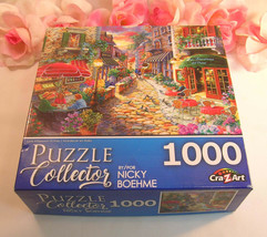 Late Afternoon in Italy Jigsaw Puzzle Collector 1000 Pieces Nicky Boehme... - $12.86