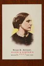 Susan B Anthony 2007 Allen &amp; Ginter Card #24 Civil Rights Leader Suffragette - £3.85 GBP