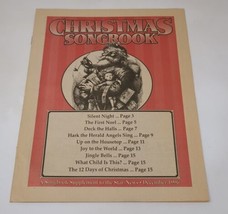 Chula Vista Star News Newspaper Christmas Songbook Advertising Californi... - £11.67 GBP