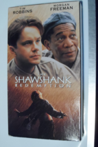 The Shawshank Redemption 1994 VHS Tape With Original Box In NM Tim Robbi... - £23.42 GBP