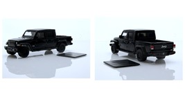 1:64 Scale 2021 Jeep Gladiator JT Pickup Truck Black w/ Bed Cover Diecas... - £22.80 GBP