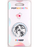 Authentic PopSockets Phone Grip &amp; Stand Mod Marble BK PopGrip w Swappabl... - £6.26 GBP