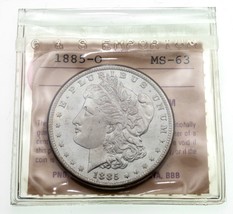 1885-O Silver Morgan Dollar in Choice BU Condition - £102.70 GBP