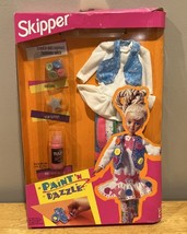 1993 Skipper &quot;Paint &#39;N Dazzle&quot; Fashion #10079 Mattel Create Outrageous F... - $17.81