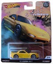 Hot Wheels Car Culture &#39;95 Mazda RX 7 2/5, Yellow - £42.12 GBP