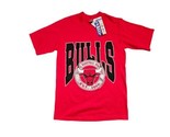 Vintage 1990s Trench Chicago Bulls Graphic t-shirt basketball Sz Small N... - $17.10