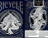 Bicycle Dragon Playing Cards (Blue) - $10.88