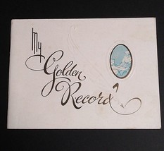 My Golden Record Senior Year Graduation Memories Vintage Autograph Book ... - $17.99