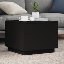 vidaXL Coffee Table Black Engineered wood 19.7 in x 19.7 in x 15.7 in - $2,746.69 MXN