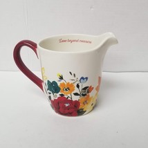The Pioneer Woman 1 Qt Pitcher 4 Cup Measuring Cup Love Beyond Measure - £13.29 GBP