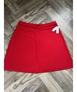 Liz Claiborne Women’s Plus Size 22W  Skirt Cabaret Red - £12.56 GBP