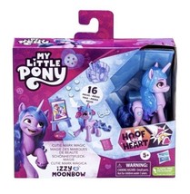 My Little Pony Make Your Mark Izzy Moonbow 3 Inch figure Hoof To Heart 16 Pieces - £8.59 GBP
