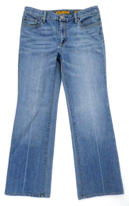 Seven7 Women&#39;s Jeans 10 Flare Rhinestones FLAW: see condition - $12.87