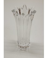 Vintage Mikasa Florita Lead Crystal Glass Flower Bud Vase ~ 6.5&quot; - £15.40 GBP