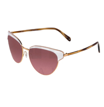 Oliver Peoples Josa OV1187S Rose Gold Pink Crystal Cat Eye Sunglasses 1187 - £148.33 GBP